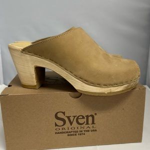 Sven Clogs- High Heels - Peep Toes